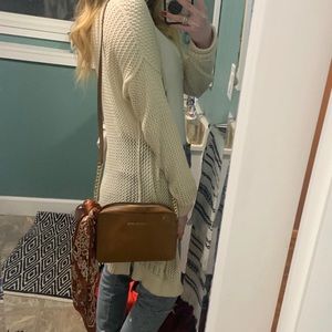 Brown Micheal Kors Crossbody Purse